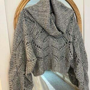 Cozy Gray Knit Sweater